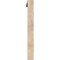 Ekena Millwork Thorton Block Smooth Bracket w/ Offset Brace, Douglas Fir, 3 1/2"W x 26"D x 34"H BKT0402X26X34THR05SDF - alternate 2